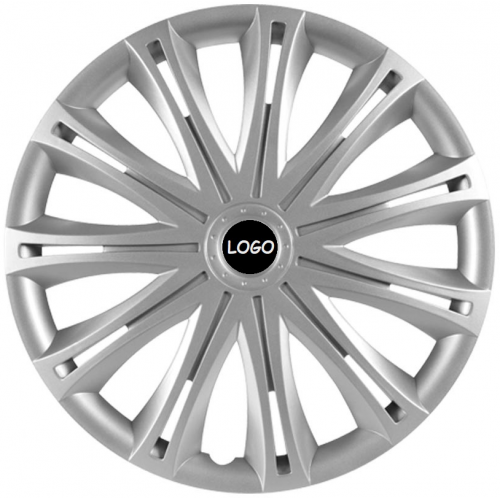 KRYTY KOLIES PRE ŠKODA 15" SPARK silver 4ks